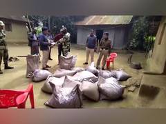 
      
      Tripura Police, BSF seize illegally stored sugar and onions
      
      