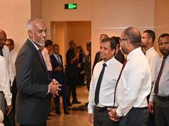 
      
      Maldives President, First Lady depart for state visit to China
      
      