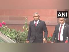 
      
      Maldivian envoy seen at MEA office in Delhi
      
      