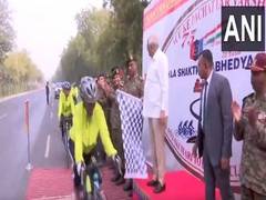 
      
      75 years of NCC: Gujarat Chief Minister flags off bicycle rally 
      
      