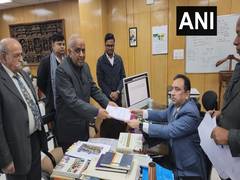 
      
      AAP's MP Narain Dass Gupta files nomination for RS elections
      
      