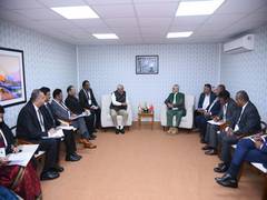 
      
      CM Bhupendra Patel meets President Jose Ramozorta
      
      