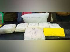 
      
      5.06 kg crystal meth, 80 gram heroin seized in Mizoram 
      
      