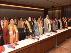 
      
      BJP holds Shakti Vandan national workshop ahead of 2024 polls
      
      