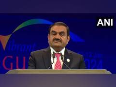 
      
      Gautam Adani unveils plans for Adani Group's growth at  VGGS 2024
      
      