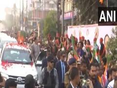 
      
      BJP president JP Nadda and Assam CM conducts roadshow in Guwahati
      
      