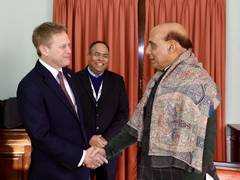 
      
      India, UK vow to strengthen defence cooperation
      
      