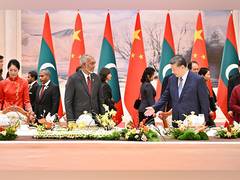 
      
      Chinese President hosts state banquet for Maldivian counterpart
      
      