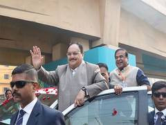 
      
      Glimpses from JP Nadda's Assam visit
      
      