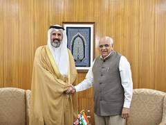 
      
      Bhupendra Patel explores collaborations with UAE
      
      