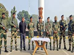 
      
      BSF recovers Pak drone with 470 grams heroin in Amritsar
      
      