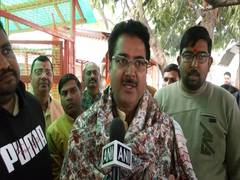 
      
      SP leader Rakesh Pratap Singh meets Champat Rai in Ayodhya
      
      