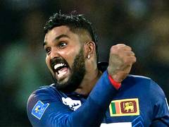 
      
      SL's Wanindu Hasaranga secures fifth-best bowling figures 
      
      