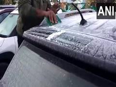 
      
      Mount Abu grapples with sub-zero temperatures, Blanketed in ice
      
      