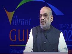 
      
      Amit Shah appeals Gujarati industrialists to invest in Kashmir
      
      