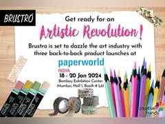
      
      Brustro is Set to Dazzle Paperworld 2024- Mumbai
      
      