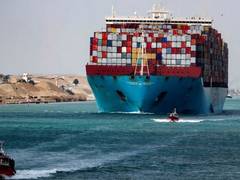 
      
      Egypt denies suspending navigation through Suez Canal
      
      
