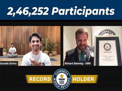 
      
      Habuild Creates Guinness Record by Bringing People to do Yoga
      
      