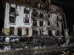
      
      Russia fires barrage of 40 missiles, drones on Ukraine
      
      