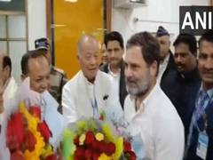 
      
      Bharat Jodo Nyay Yatra: Rahul Gandhi receives warm welcome
      
      