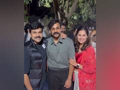 
      
      Ram Charan, Upsana Konidela celebrate Sankranthi with family
      
      