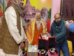 
      
      Ornaments from Banke Bihari temple reach Ayodhya for Ram Lalla
      
      