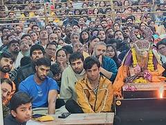 
      
      Indian Cricketers offer prayers at Mahakaleshwar Temple in Ujjain
      
      