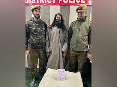 
      
      J-K Police arrest most wanted drug peddler in Baramulla
      
      