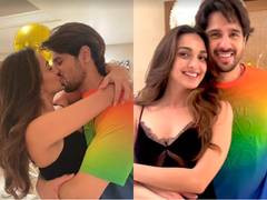 
      
      Kiara kisses hubby Sidharth in new pic 
      
      