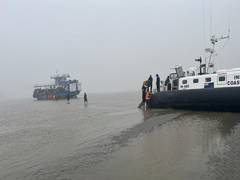 
      
      Indian Coast Guard rescues 140 pilgrims as ferry boat rus aground
      
      