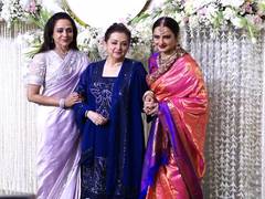 
      
      Hema feels wonderful after catching up with Rekha, Saira Banu
      
      