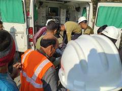 
      
      Himachal SDRF rescues man trapped in truck
      
      