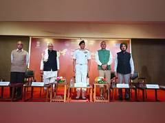 
      
      Admiral Hari R Kumar Unveils Bharat Yoga Mala
      
      