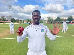 
      
      Shamar Joseph shares his feelings after dismissing Steve Smith
      
      