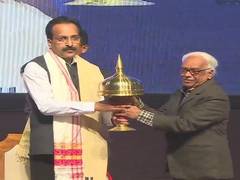 
      
      ISRO Chairperson felicitated by Pragjyotishpur University
      
      
