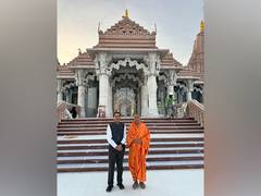 
      
      Indian envoy Sunjay Sudhir visits BAPS Hindu Temple in UAE
      
      