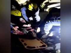 
      
      Uttarakhand: Dumper crashes into ditch near Sonprayag
      
      