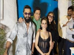 
      
      Vicky poses with Meghna Gulzar at ‘Sam Bahadur' success bash
      
      