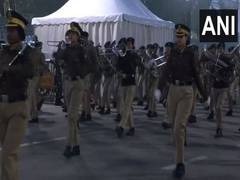 
      
      Republic Day dress rehearsals take place at Kartavya Path
      
      