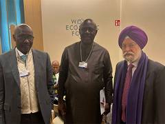 
      
      Hardeep Puri met Nigerian junior petroleum minister at Davos
      
      