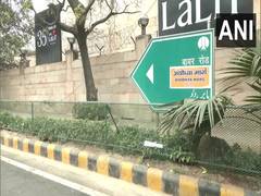 
      
      ​Hindu Sena activists affix poster of 'Ayodhya Marg' on Babar Roa
      
      
