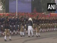 
      
      Delhi: Rajnath Singh attends NCC Republic Day Camp Parade 2024
      
      