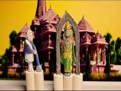 
      
      Odisha artist crafts miniature chalk statues of Lord Ram, PM Modi
      
      