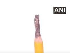 
      
      Jaipur sculptor carves out statue of Lord Ram on tip of pencil
      
      