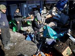 
      
      25 killed in blast at Donetsk market after Ukrainian shelling
      
      