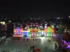 
      
      Rammay Nepal: Janaki temple illuminated ahead of Pran Pratistha
      
      