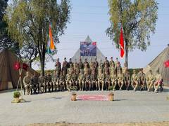 
      
      India-Kyrgyzstan Joint Special Forces Exercise Khanjar commences 
      
      