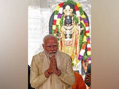 
      
      Grand Ram temple will be witness to rise of magnificent India: PM
      
      