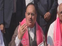 
      
      Gujarat: JP Nadda inaugurates BJP party office in Gandhinagar
      
      