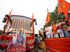 
      
      Vishnu Deo Sai flags off 60 Ram Sevaks to Ayodhya
      
      